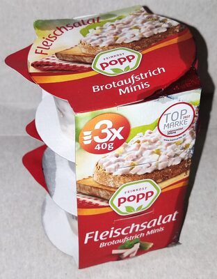 Popp Fleischsalat 3x40g