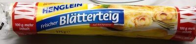 Henglein Frischer Blätterteig XXL 375g