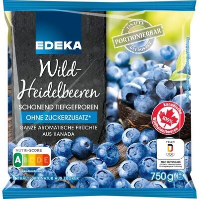 EDEKA Herzstücke Wild-Heidelbeeren 750g