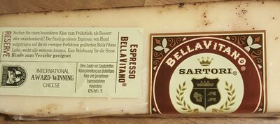 BellaVitano Espresso 45% Vollfettstufe 150g