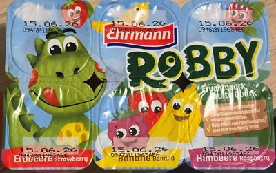 Robby Monster Backe Erbeer Banane Himbeer 6x50g