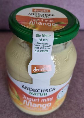 Demeter Andechser Natur Joghurt Mango 3,8% 500g MW