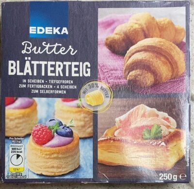 EDEKA Butterblätterteig 250g
