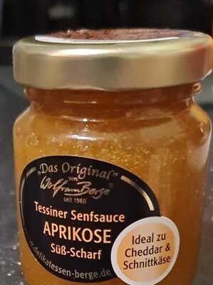 Wolfram Berge Tessiner Aprikosen-Senfsauce 60ml