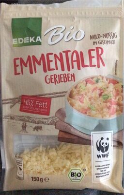 Bio EDEKA Emmentaler gerieben 45% 150g