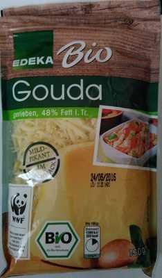 Bio EDEKA Gouda gerieben 48% 150g