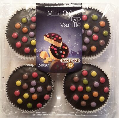Dan Cake Mini Cakes Typ Vanille 240g