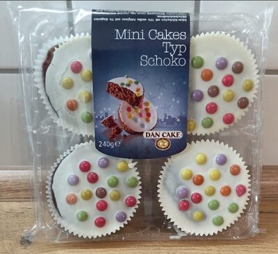 Dan Cake Mini Cakes Typ Schoko 240g