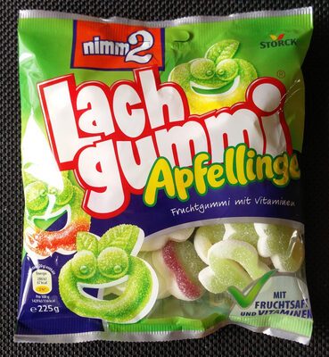 Nimm2 Lachgummi Apfellinge 225g
