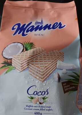 Manner Cocos Schnitten 400g