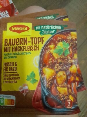 Maggi Fix Bauerntopf mit Hackfleisch 39g