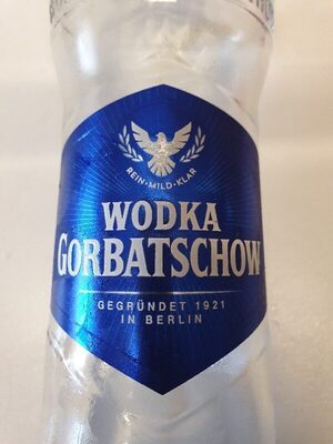 WODKA GORBATSCHOW 37,5% 0,7l