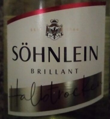 SÖHNLEIN Brillant halbtrocken 0,75l