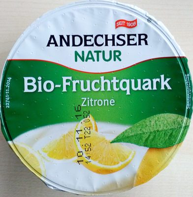 Bio Andechser Natur Quark Zitrone 20% 150g