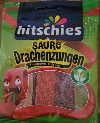 Hitschies Bunte Drachenzungen sauer 125g