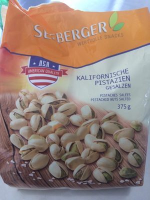 Seeberger Kalifornische Pistazien geröstet gesalzen 375g