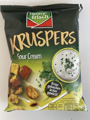 funny-frisch Kruspers Sour Cream 120g