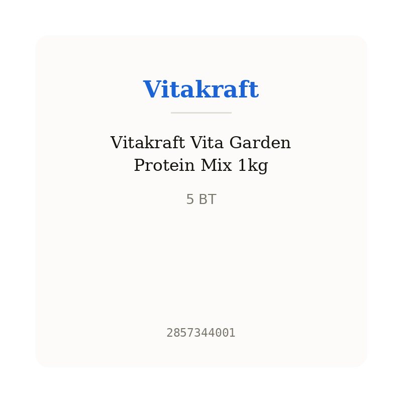 Vitakraft Vita Garden Protein Mix 1kg
