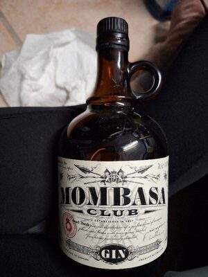 Mombasa Club Premium Gin 41,5% 0,7l