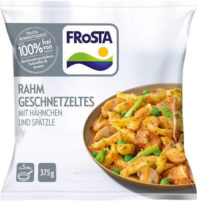 Frosta Rahmgeschnetzeltes mit Champignons und Spätzle 375g