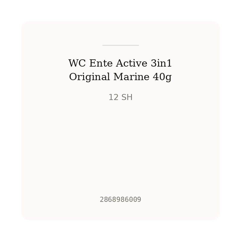 WC Ente Active 3in1 Original Marine 40g