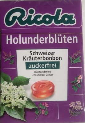 Ricola Holunderblüten Hustenbonbons ohne Zucker 50g