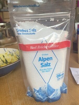 Bad Reichenhaller Alpensalz grob 500g