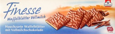 Grabower Finesse Waffelblätter Vollmilch 100g