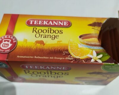 Teekanne Rooibos Orange Rainforest Alliance 20ST 35g