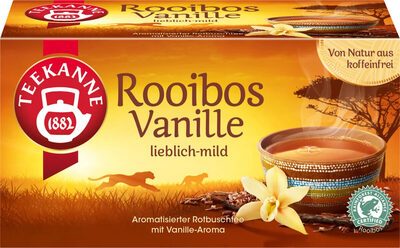 Teekanne Rooibos Vanille Rainforest Alliance 20ST 35g