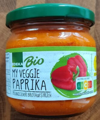 Bio EDEKA My Veggie Veganer Brotaufstrich Paprika 180g