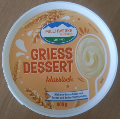 Weideglück Grieß-Dessert 800g