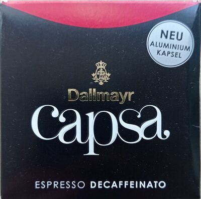Dallmayr Capsa Espresso Decaffeinato 10ST 56g