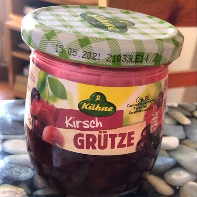 Kühne Kirsch Grütze 375g