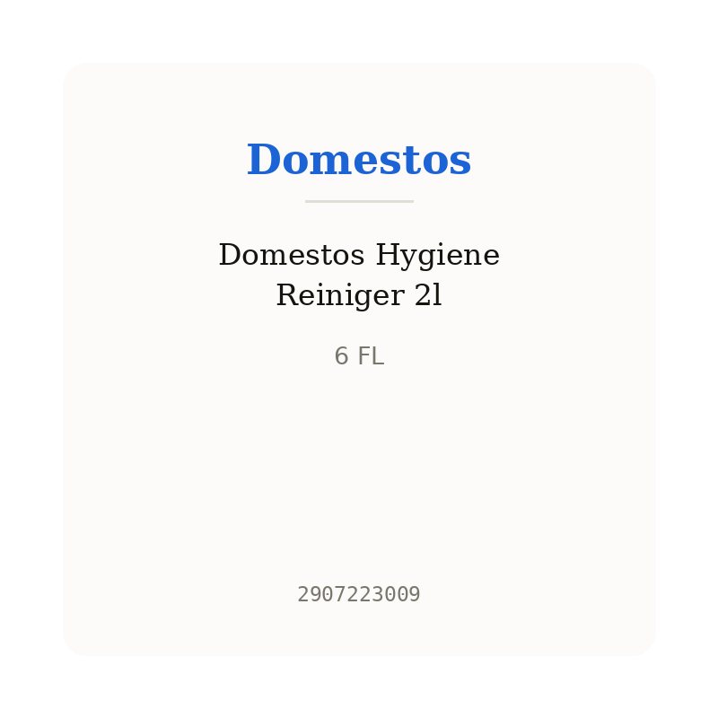 Domestos Hygiene Reiniger 2l