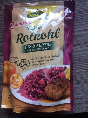 Kühne Apfelrotkohl 2 Minuten 400g