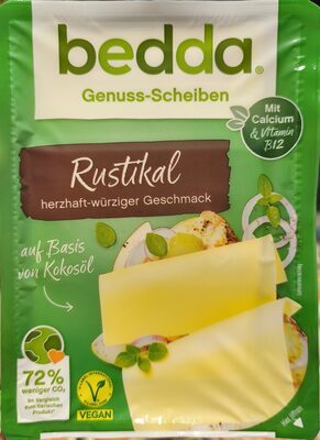 bedda Scheiben rustikal vegan 150g