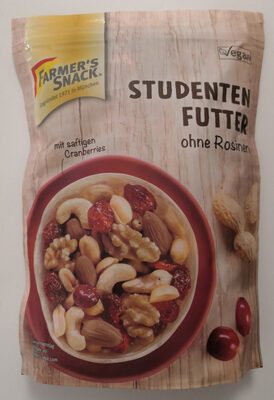 Farmer's Snack Studentenfutter ohne Rosinen 350g