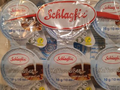 Schlagfix veganer Kaffeeweißer 10x10g