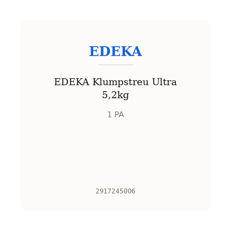 EDEKA Klumpstreu Ultra 5,2kg