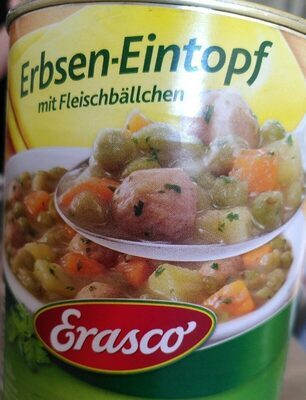 Erasco Erbsen-Eintopf mit Fleischbällchen 800g