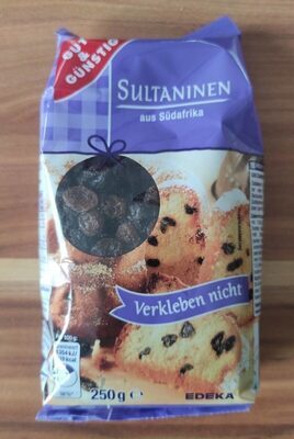 GUT&GÜNSTIG Sultaninen ungeschwefelt 250g