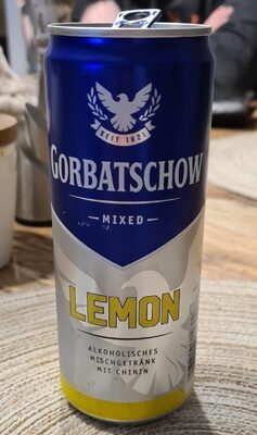 Wodka Gorbat.&Lem.12x0,33l DPG