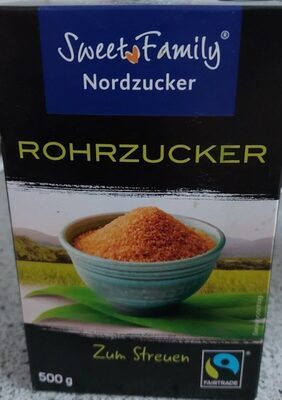 Sweet Family Nordzucker Rohrzucker Fairtrade braun 500g
