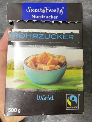 Sweet Family Nordzucker Rohrzucker Würfel braun 500g