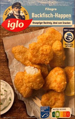 MSC Iglo Filegro Backfisch-Happen 245g