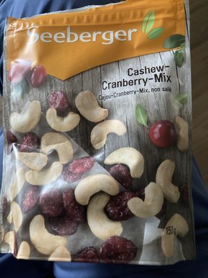 Seeberger Cashew-Cranberry-Mix 150g