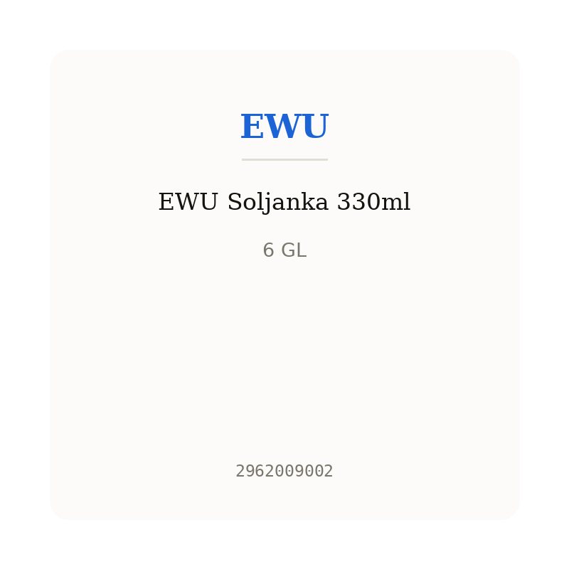 EWU Soljanka 330ml
