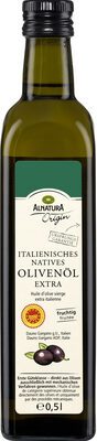 Bio Alnatura Italienisches Olivenöl (Olio Extra Vergine di Oliva Dauno) 0,5l
