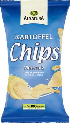Bio Alnatura Kartoffelchips Meersalz 125g